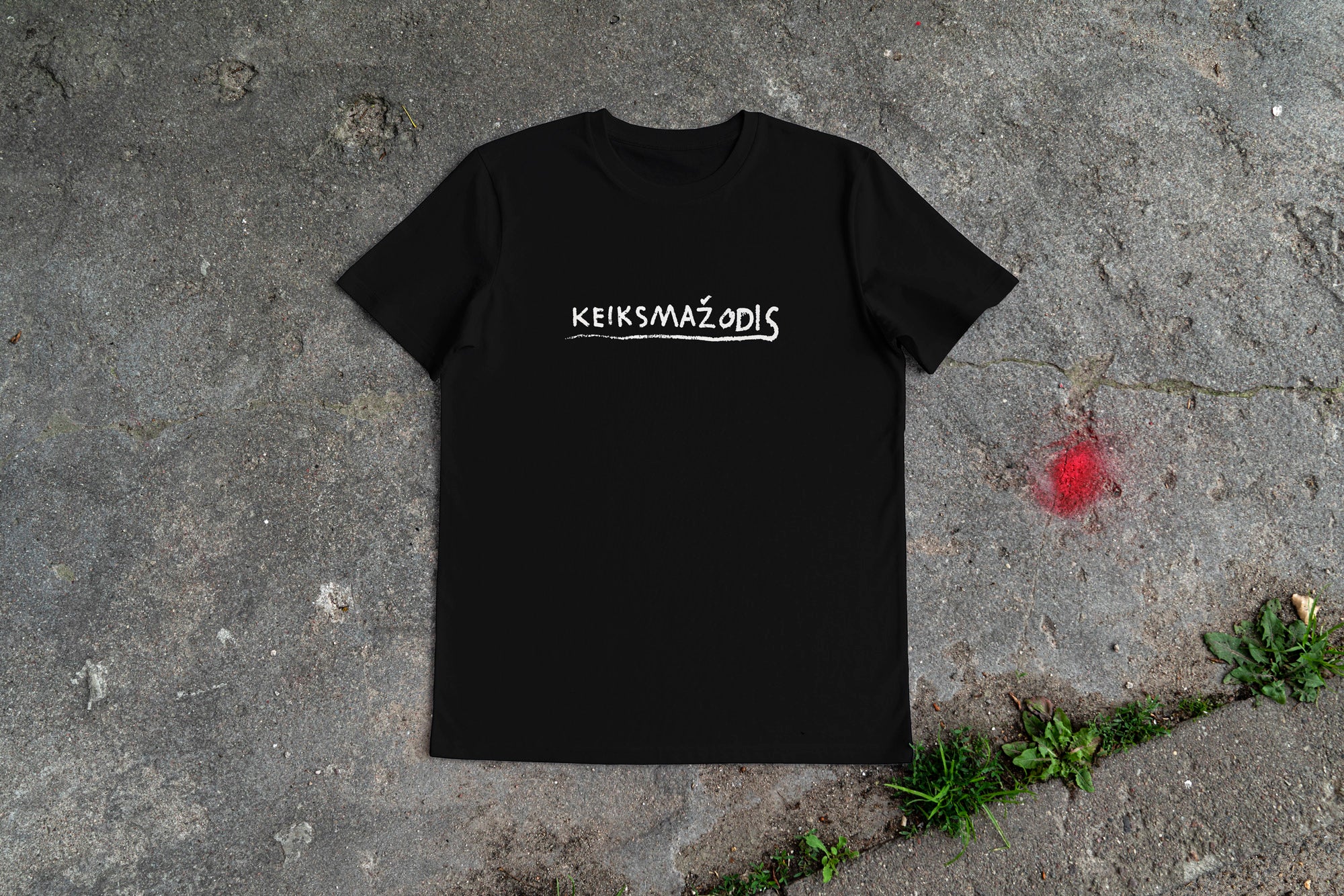 Keiksmažodis • marškinėliai